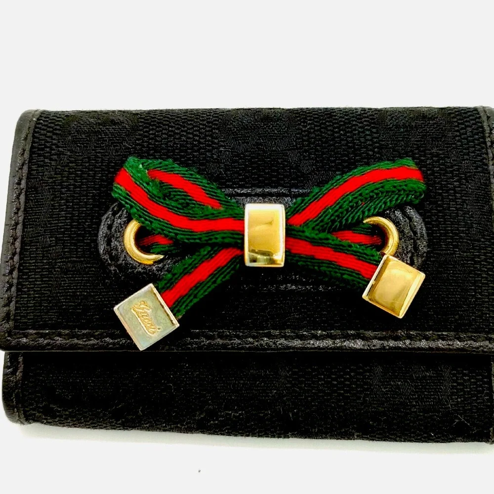 Gucci Sherry Line Key Holder Vintage - Picture 11 of 11